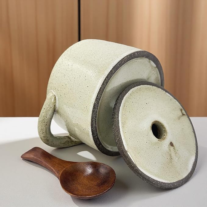 Speckled Ceramic Salt Cellar - Image 7