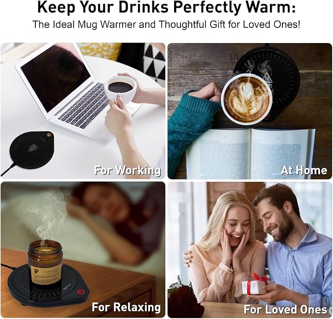 Coffee Mug Warmer, Electric Beverage Warmers, Cup Warmer - Image 5