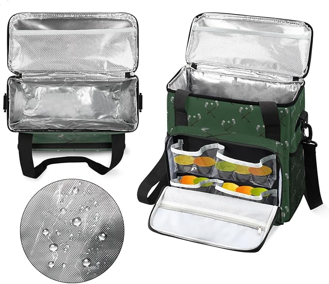 Golf Coffee Maker Travel Bag, Golf Large Carrying Storage Case Insulated - Image 3