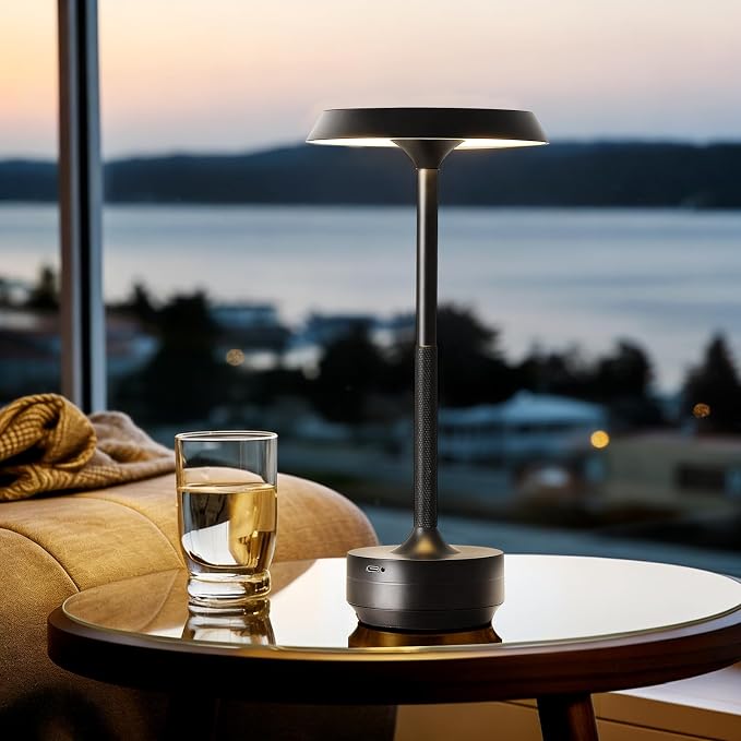 1 Pack Cordless Table Lamp, Portable LED Desk Lamps, 5000mAh Battery Operated - Image 7