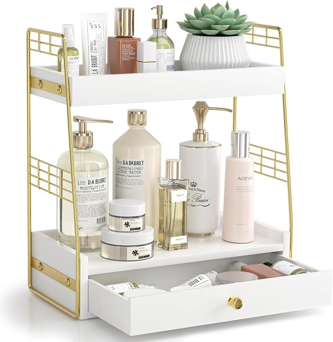 Bathroom Counter Organizer by JNFUZ