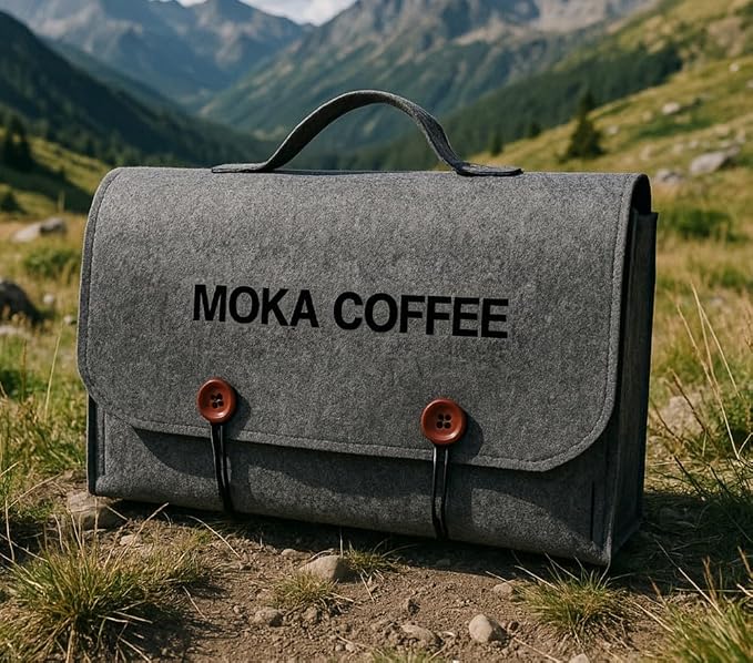 Coffee Traveller Kit for Pour Over Equipment, Travel Case for Manual Coffee Kit - Image 2
