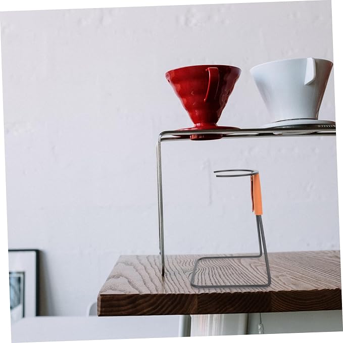 1pc Reusable Coffee Dripper Stand Metal Filter Holder - Image 6