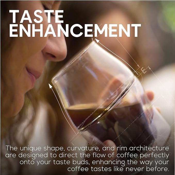 ICOSA Brewhouse AVENSI Coffee Enhancing Glassware Cups - Image 4