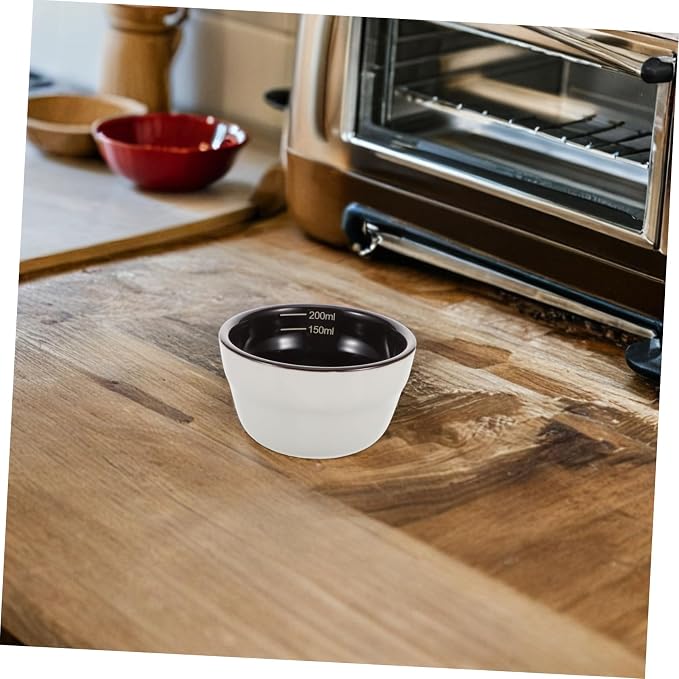 Porcelain Cupping Cup Ceramic Measuring Cup Coffee Beans Dosing Weigh Coffee - Image 5