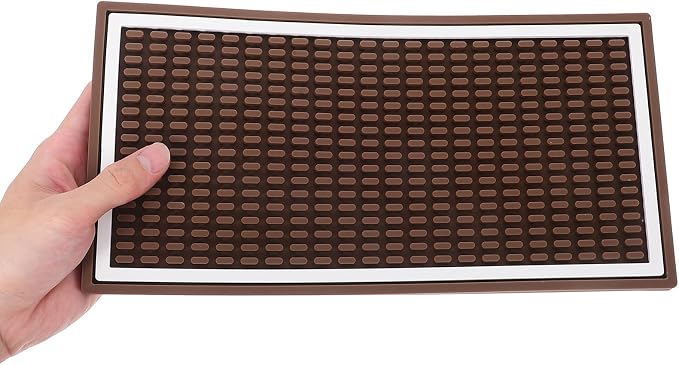 INOOMP Bar Service Spill Mat Non-slip Coffee Bar Counter Drying Mat 30x15x1cm - Image 4
