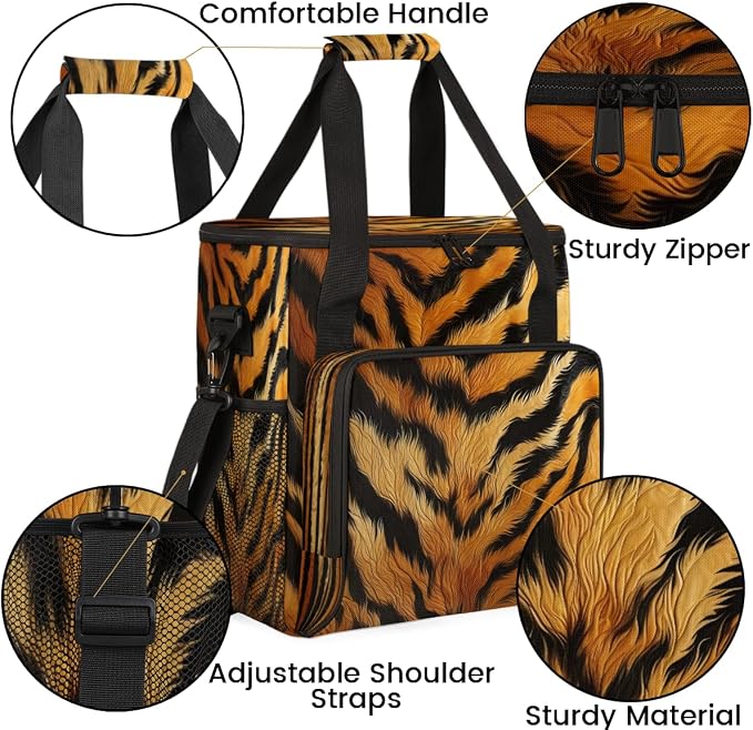 Leopard Tiger Print Coffee Machine Bag Compatible - Image 6