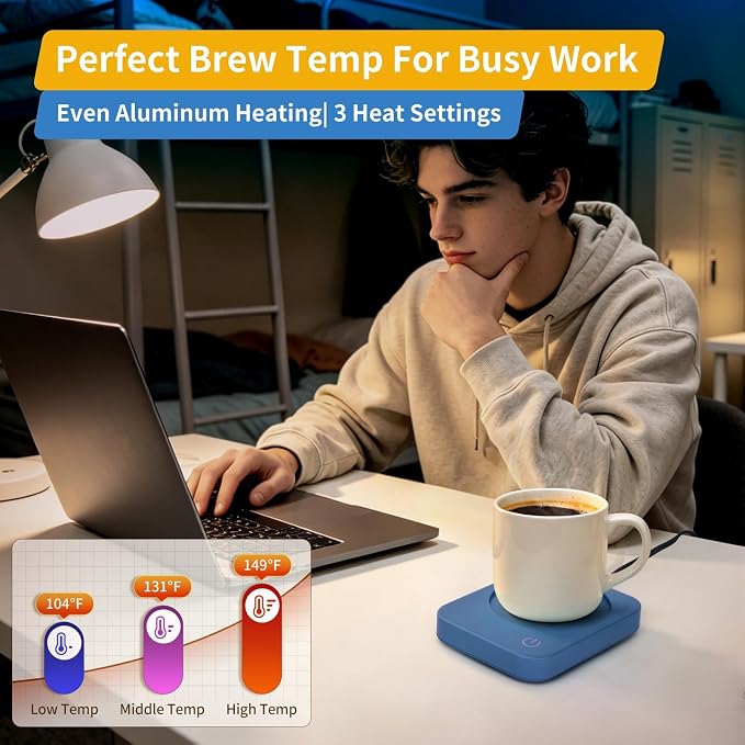 VOBAGA Coffee Mug Warmer for Desk - Image 2