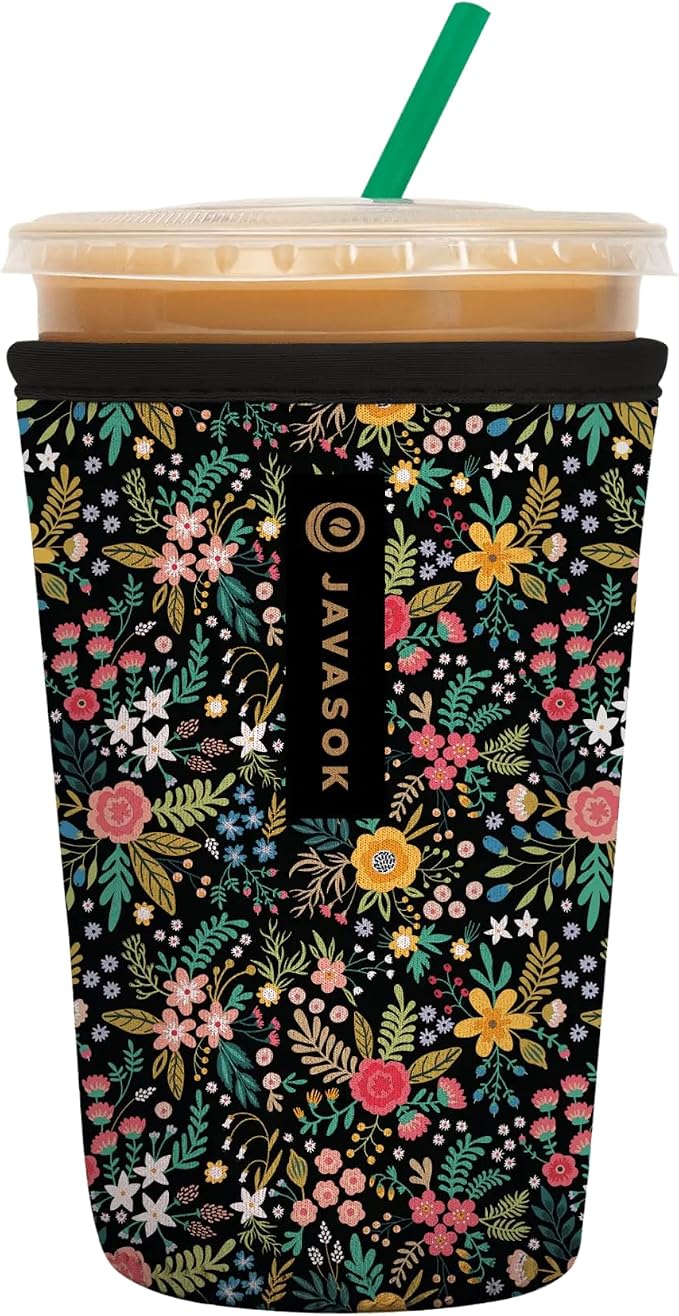 Sok It JavaSok Iced Coffee & Cold Soda Insulated Neoprene Cup Sleeve by SokIt