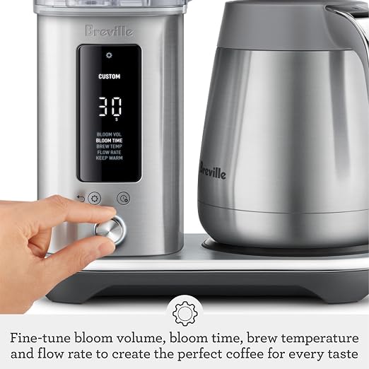 Breville Luxe Drip Coffee Machine BDC465OLT, Olive Tapenade, Thermal Carafe - Image 5