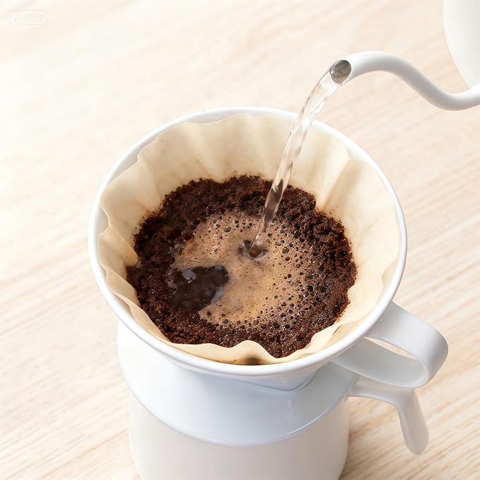 Handmade Pour over Ceramic Coffee Dripper - Image 6