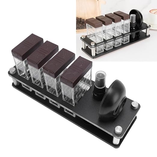 Coffee Bean Cellar with Stand, Plastic Coffee Bean Storage Container - Image 3