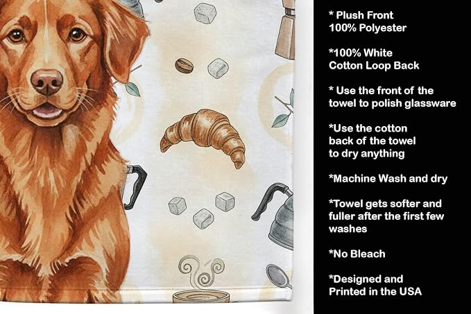 Caroline's Treasures Copper Nova Scotia Duck Tolling Retriever Coffee Bar - Image 4
