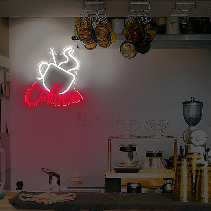 Coffee Neon Sign for Wall Decor Coffee LED Neon Light for Business Sign Led - Image 5