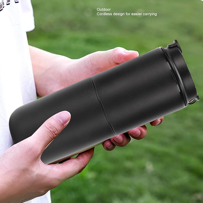 banapoy Portable Coffee Maker Machine, 350ml Travel All in One Coffee Bean - Image 5