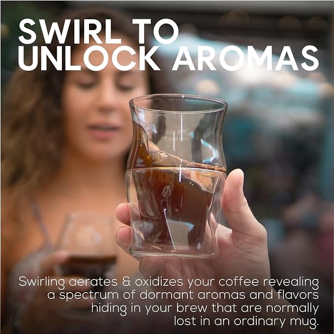 ICOSA Brewhouse AVENSI Coffee Enhancing Glassware Cups - Image 2