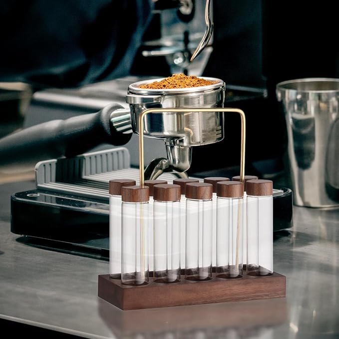 10x Single Dose Coffee Bean Storage Tubes Coffee Bean Cellar - Image 7