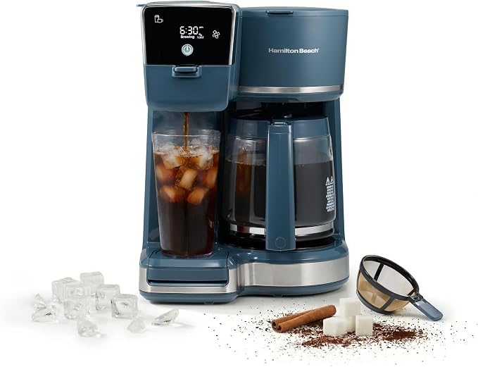 Hamilton Beach 2-Way 12 Cup Programmable Drip Hot and Iced Coffee Maker & by HamiltonBeach