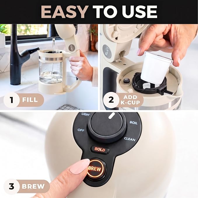VINCI Micro Café Smallest Single-Serve Coffee Brewer | Compatible - Image 11