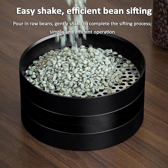 Coffee Bean Grading Sieve, 4 * 8 Inch Coffee Green Bean Round Sifter, - Image 4