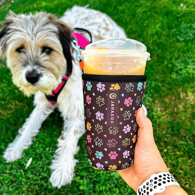 Sok It JavaSok Iced Coffee & Cold Soda Insulated Neoprene Cup Sleeve - Image 2