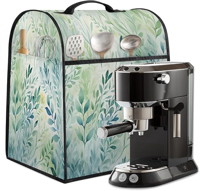 Leaves Kitchen Aid Mixer Cover Compatible Stand Mixer Dust Cover | Watercolor - Image 5