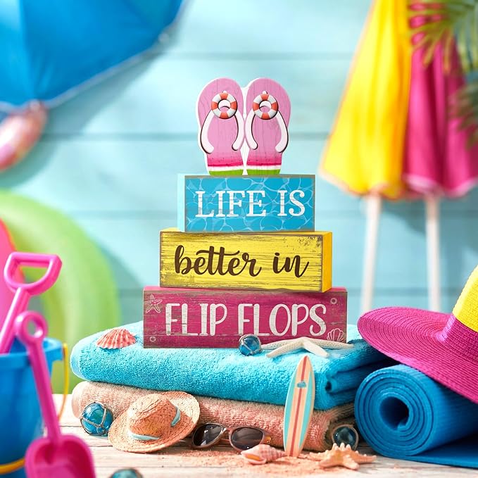 Yuntau 4 Pcs Summer Decorations - Image 2