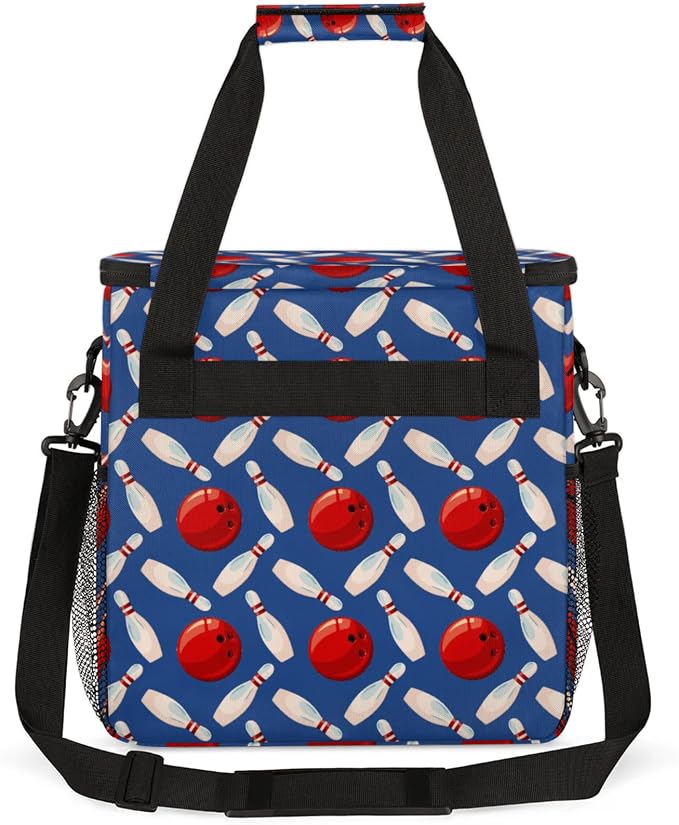 Bowling Ball Coffee Maker Travel Bag, Bowling Ball Large Carrying Storage Case - Image 5