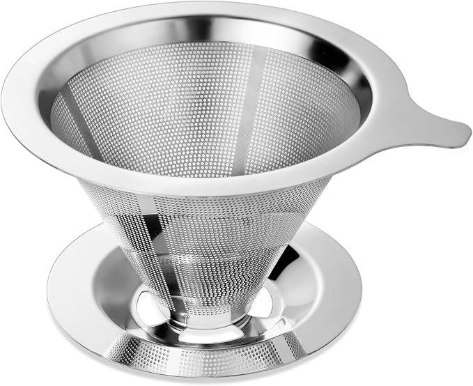 ANNMEXX Upgraded Pour Over Coffee Filter, Coffee Dripper, Paperless Mess by Annmexx