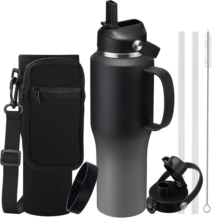 Insulated Water Bottle 32 OZ - by DIGJUPER