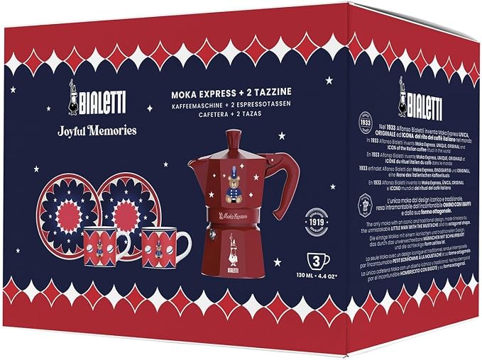 Bialetti Moka Express Iconic Italian Stovetop Espresso Maker - Image 2