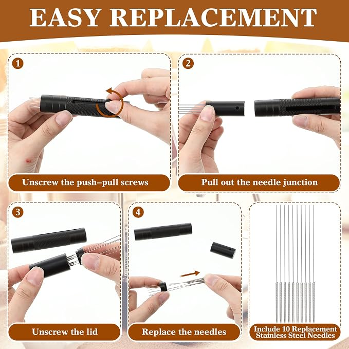 54mm Retractable WDT Tool, Espresso Accessories Kit - Image 8
