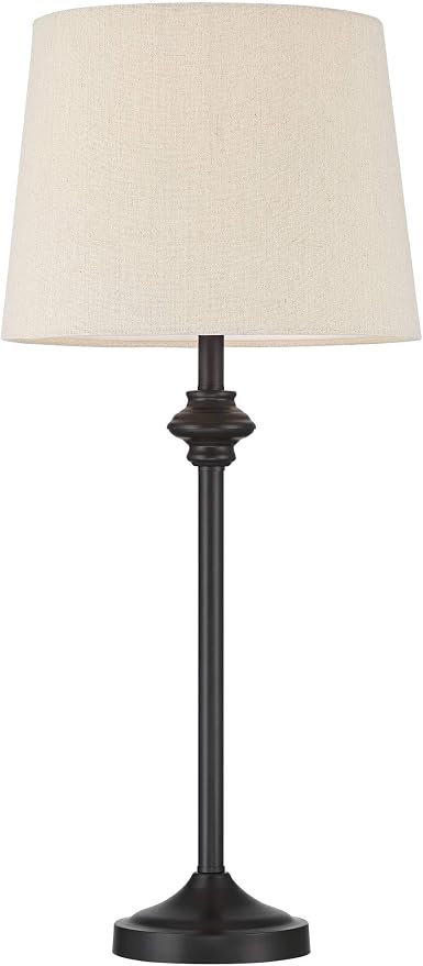360 Lighting Lynn Modern Industrial Buffet Table Lamps 26" Tall Skinny Set of 2 - Image 8