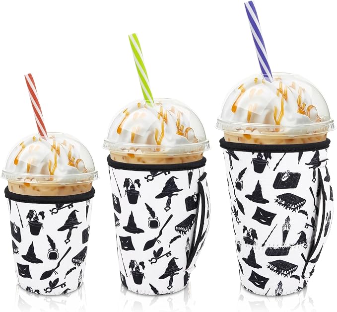 Iced Coffee Sleeve Insulator Sleeves by AJLTPA
