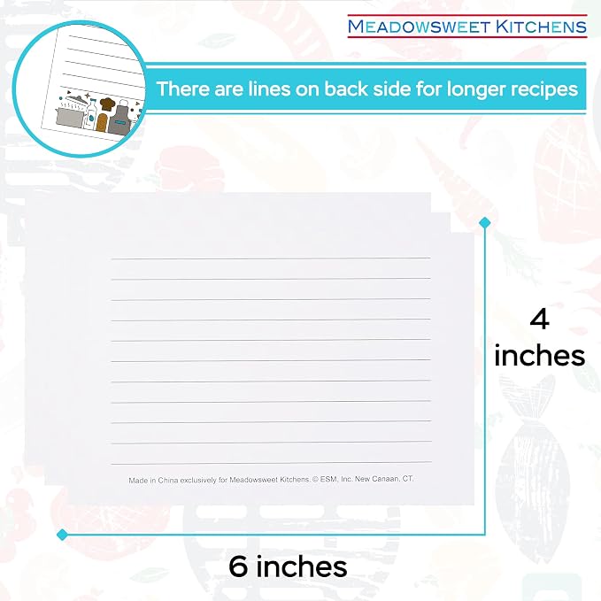 Meadowsweet Kitchens Recipe Card Set - Image 3