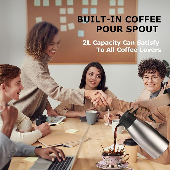 6 sets 70 oz Thermal Coffee Carafe - Image 6