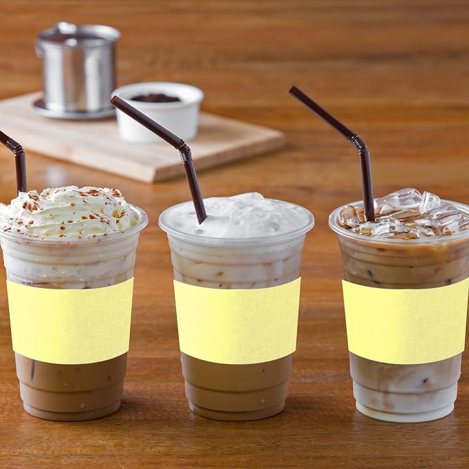 Disposable Coffee Cup Sleeves Corrugated Kraft Paper Coffee Cup Sleeves Holder - Image 6