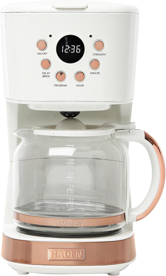 HADEN Coffee Machine, 12 Cup Programmable Drip Coffee Maker by Unknown