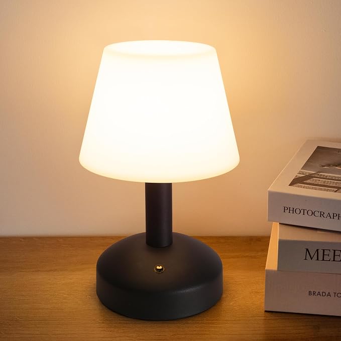 KDG Modern Cordless Small Table Lamps, Portable LED Dimmable Desk Lamp - Image 7