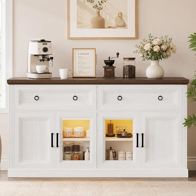 63'' Sideboard Buffet Cabinet by DesignedforYourHome