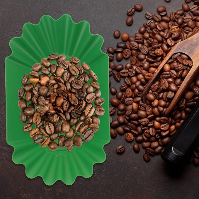 SHERCHPRY 4pcs Coffee Bean Sample Display Tray Versatile Measuring Plate - Image 4