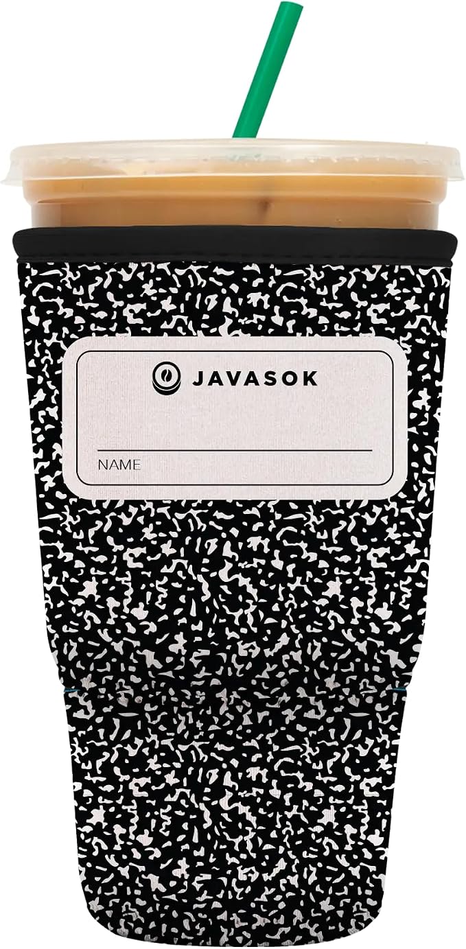 Sok It JavaSok Iced Coffee & Cold Soda Insulated Neoprene Cup Sleeve by SokIt