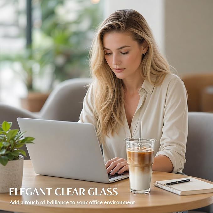 INSETLAN 20oz Glass Tumbler - Image 7