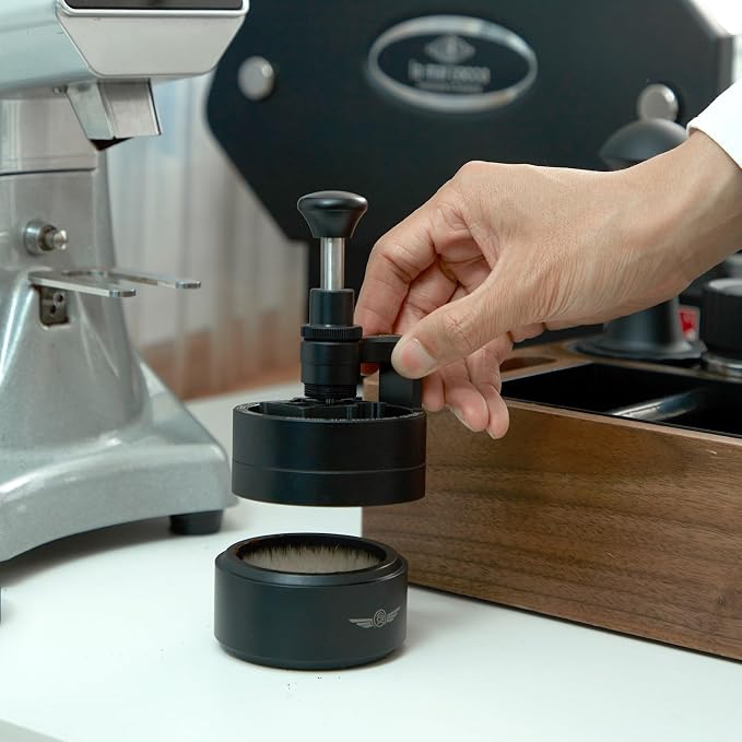 zeroHero WDT Tool Espresso 58mm – Adjustable Depth Needle Distributor - Image 9