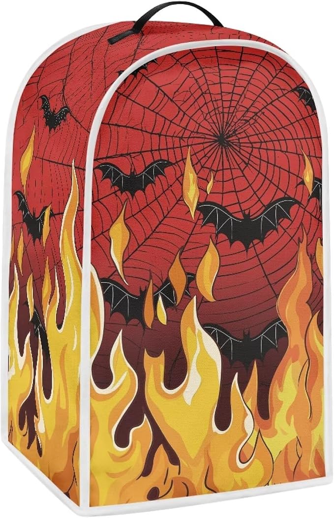 Fire Web Bat Blender Dust Cover Anti Fingerprint Polyester Stand Mixer or by Unknown
