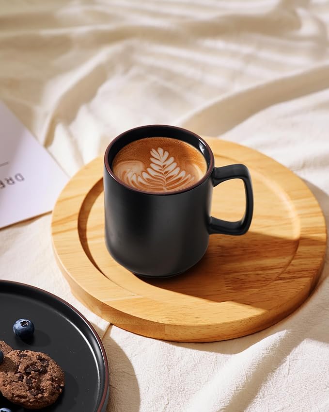 famiware Coffee Mugs Set of 6, Nebula 14oz Coffee Mugs, Ceramic Cup Set - Image 7