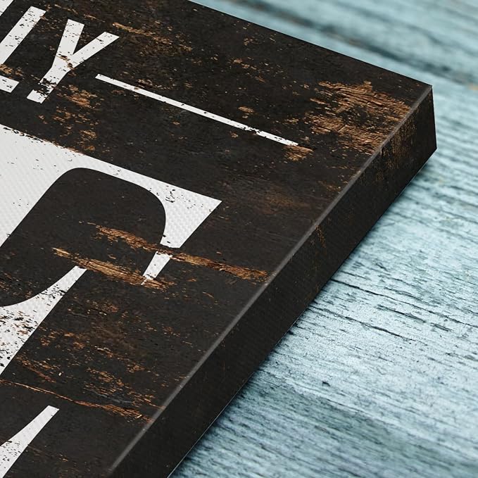 IPIC - Personalized Family Wall Art on Canvas, Custom Farmhouse Family Sign - Image 5
