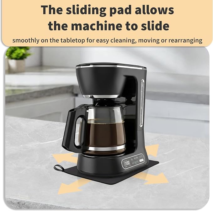 Sliding Pad for BLACK+DECKER Split Brew 12-Cup Digital Coffee Maker- Smooth - Image 6