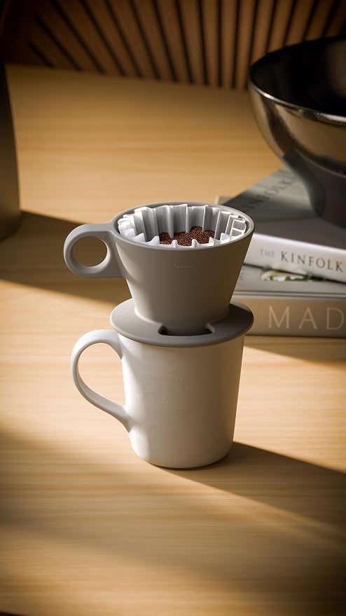 Verve Dwell Dripper Pour Over Coffee Maker Set, Non-Electric Coffee Dripper - Image 5
