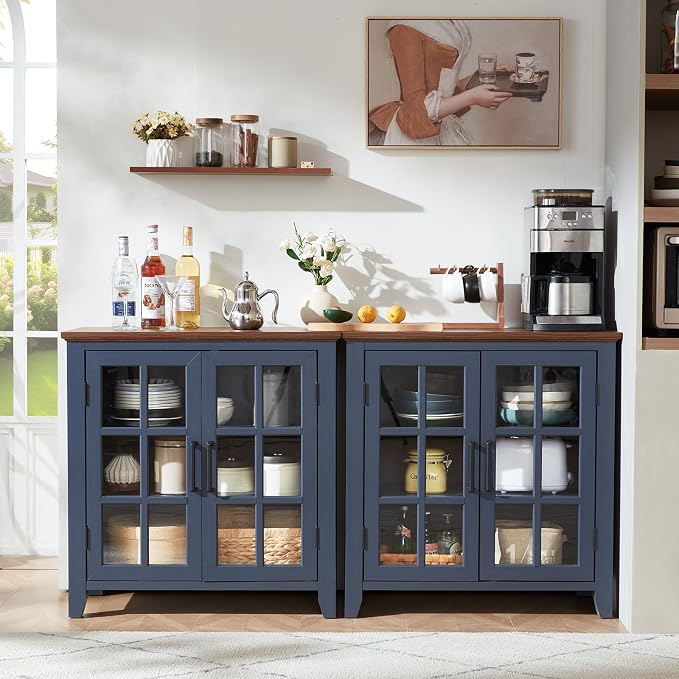 Joaxswe Large Sideboard Buffet Cabinet - Image 7